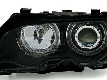 Farovi Angel Eyes E46 crni lim za BMW 315, 316, 318 ...