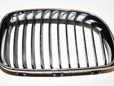 Maska Grill Hrom-Crna E87 za BMW 125, 116, 118 ...