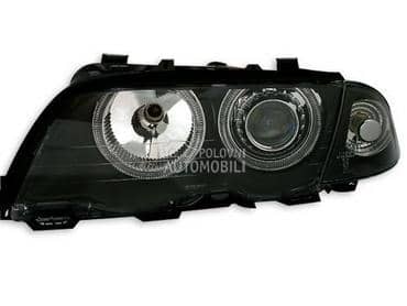 Farovi Angel Eyes E46 Crni za BMW 315, 316, 318 ...