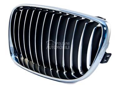 Maska Grill Hrom-Crna E87 07- za BMW 125, 116, 118 ...