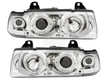 Farovi Angel Eyes E36 Hrom za BMW 315, 316, 318 ...