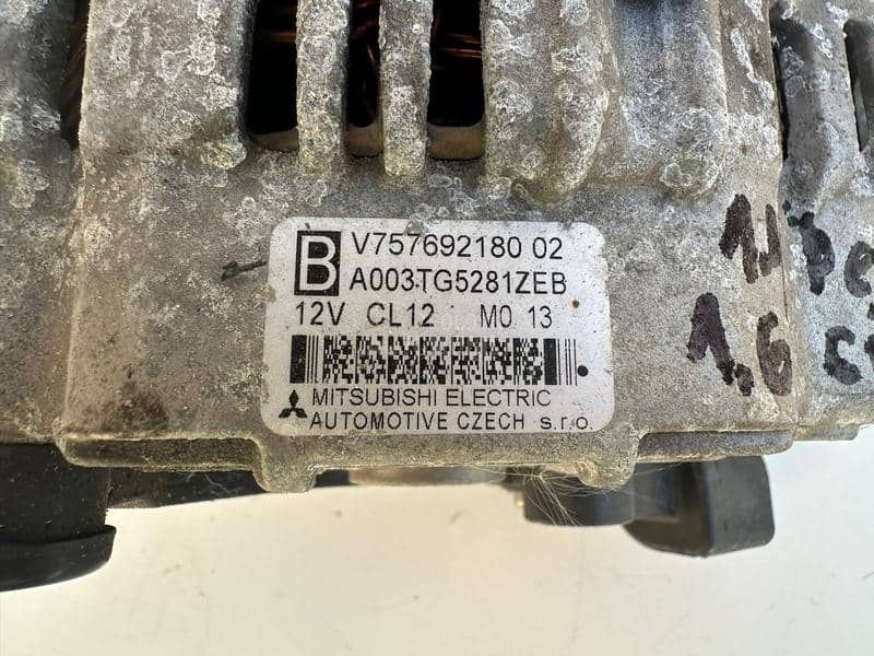 Alternator 1.4 i 1.6 16v