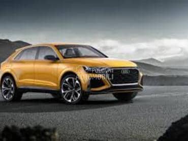 OKVIR PVC MASKE SIVI (S-LINE/S za Audi Q8 od 2017. do 2020. god.