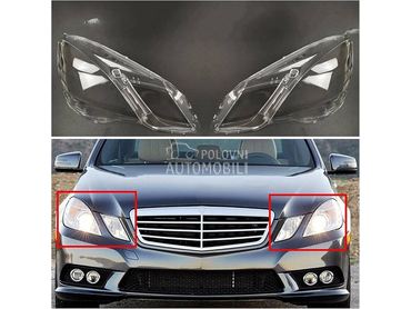 Staklo Fara Desno Levo W212 za Mercedes Benz E 200, E 220, E 230 ... od 2009. do 2013. god.