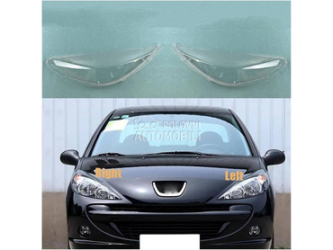 Staklo fara Desno Levo za Peugeot 207 od 2006. do 2014. god.