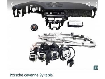tabla airbag zavesa za Porsche Cayenne od 2011. do 2024. god.