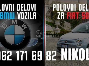 Delovi sve vrste E90,E91 za BMW 315, 316, 318 ... od 2005. do 2012. god.