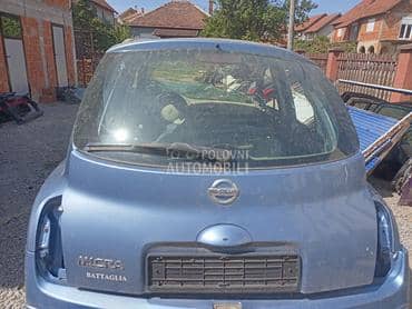 Gepek vrata za Nissan Micra od 2002. do 2007. god.