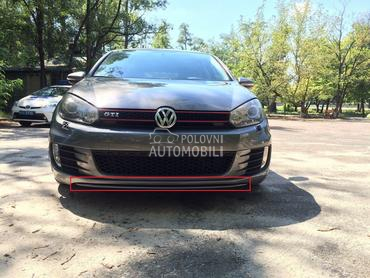 Spojler lip branika GTi GTD za Volkswagen Golf 6 od 2008. do 2013. god.