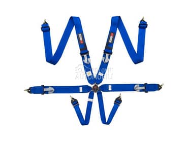 Sportski pojas RRS plavi 6 tacki  