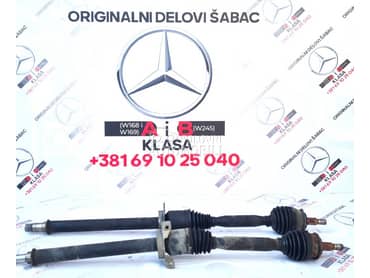 Desna dugacka poluosovina za Mercedes Benz B 150, B 170, B 180 ... od 2005. do 2012. god.
