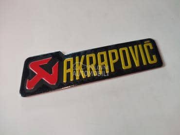 Alu stiker Akrapovic  