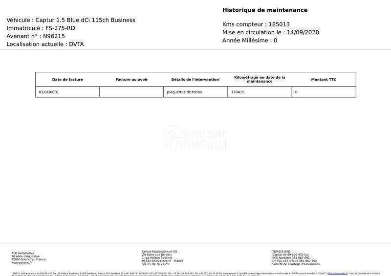 Renault Captur 1.5 DCI BUSINESS 116