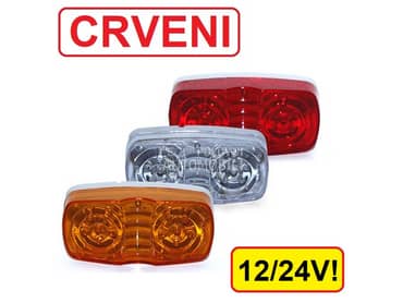 LED BOCNI MARKER - A05, CRVENI