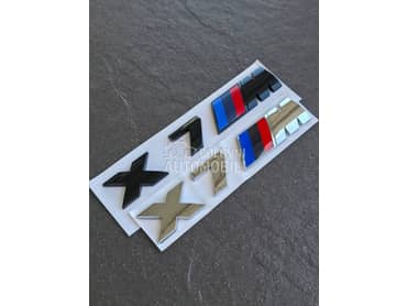 X7M oznaka gepeka NOVO za BMW X7