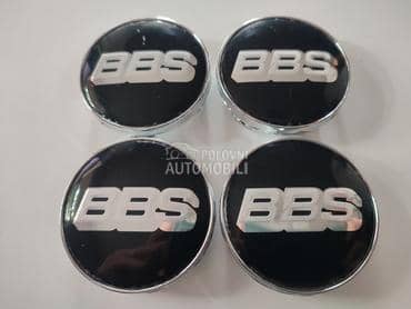 Čepovi za felne 60mm BBS crni  