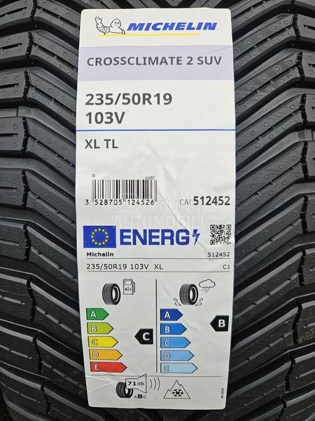 Michelin 235/50 R19 Sve sezone
