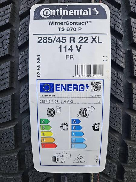 Continental 285/45 R22 Zimska