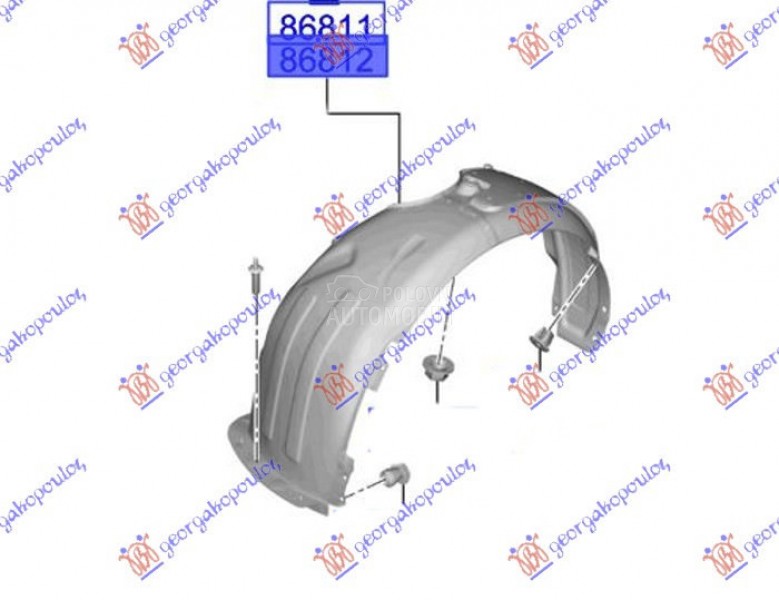 POTKRILO PLASTICNO 20-