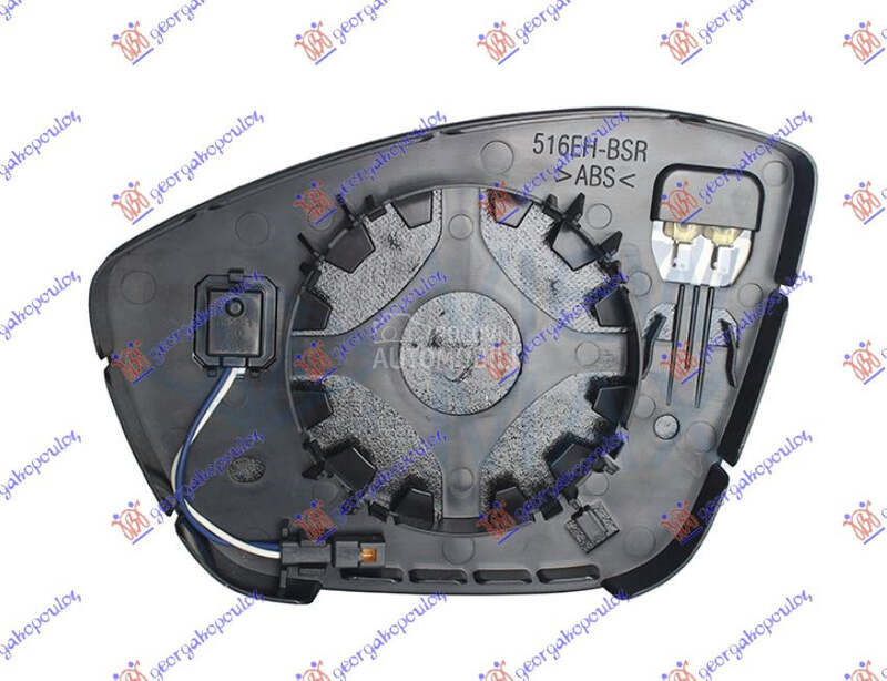 STAKLO RETROVIZORA SA GREJA...