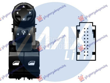 PREKIDAC U PREDNJIM VRATIMA... za Peugeot Ostalo od 2006. do 2012. god.