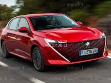 GRANICNIK PREDNJIH VRATA za Peugeot 308 od 2017. do 2021. god.