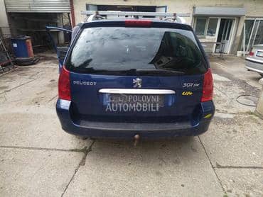Gepek vrata za karavan za Peugeot 307 od 2001. do 2008. god.