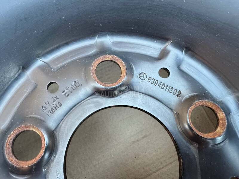 Čelične felne Mercedes Benz Vito 16" 5 x 112