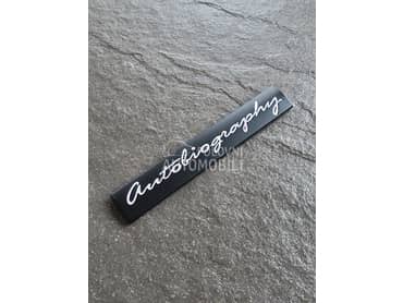 Autobiography crna oznaka NOVO za Land Rover Range Rover Sport