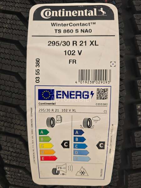 Continental 295/30 R21 Zimska