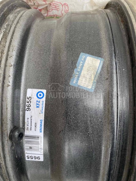 Čelične felne  16" 