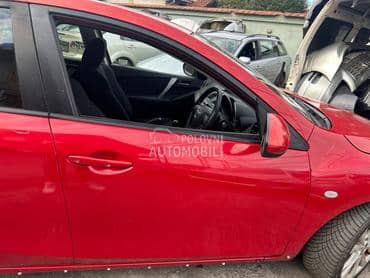 Prednja desna vrata hatchback za Mazda 3 od 2009. do 2012. god.