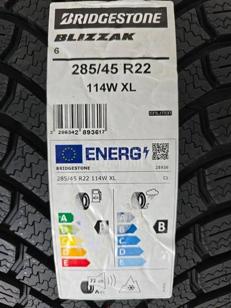 Bridgestone 285/45 R22 Zimska