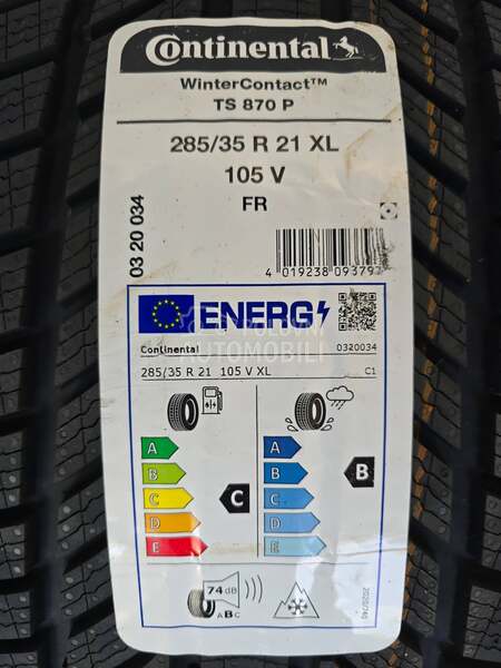 Continental 285/35 R21 Zimska