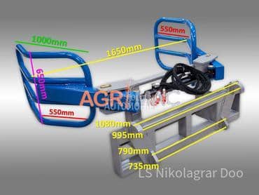 Agrimac Hvataljke za bale