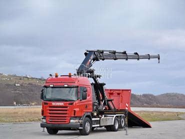 Scania G 400 / Šlep / Kran HIAB