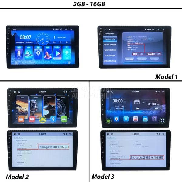 Multimedija Android 3844-SS