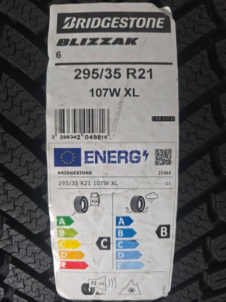 Bridgestone 295/35 R21 Zimska