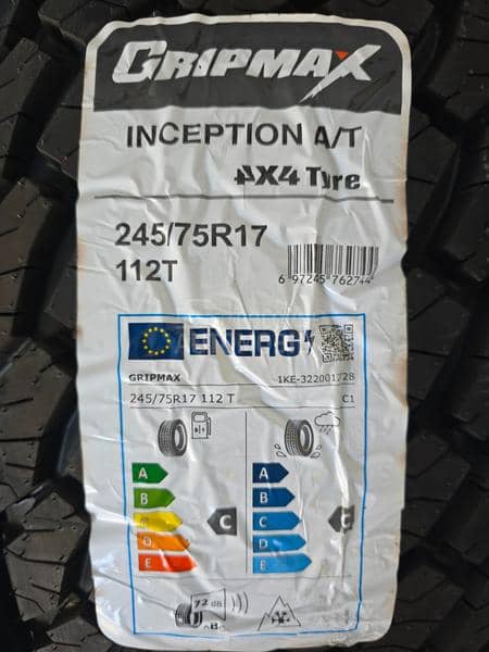Gripmax 245/75 R17 Sve sezone
