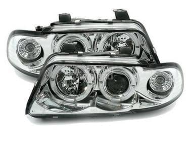 Farovi Angel Eyes Hrom B5 za Audi A4