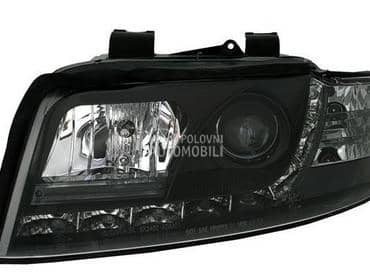 Farovi Devil Eyes crni B6 za Audi A4