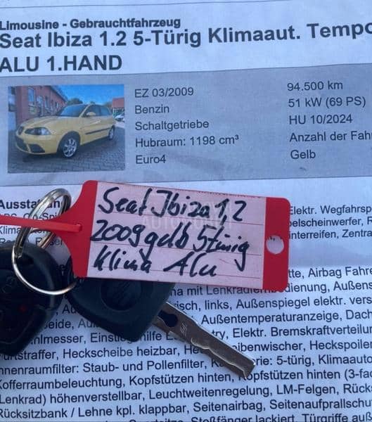 Seat Ibiza 1.2 TSI  94000