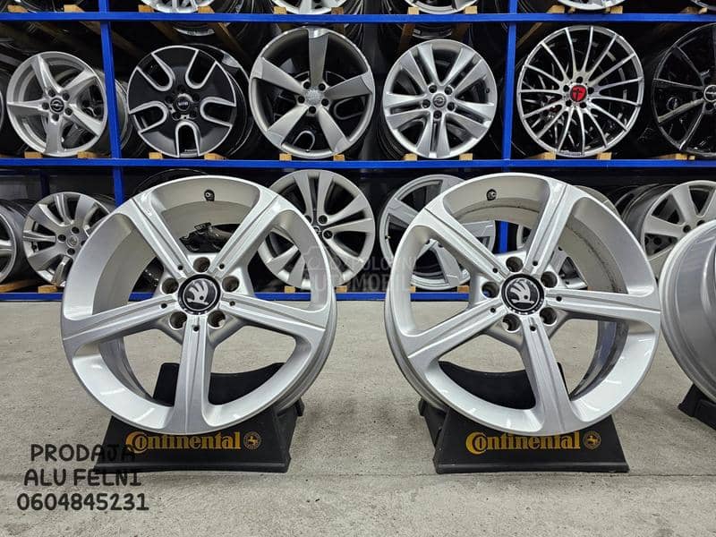 Aluminijumske felne SKODA 17" 5 x 112
