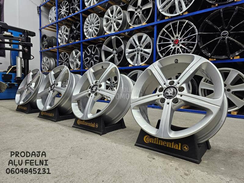 Aluminijumske felne SKODA 17" 5 x 112
