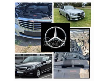 svi delovi enterijera za Mercedes Benz E 250 od 2009. do 2013. god.