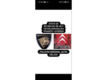 Branik sa maglenkom za Peugeot 206