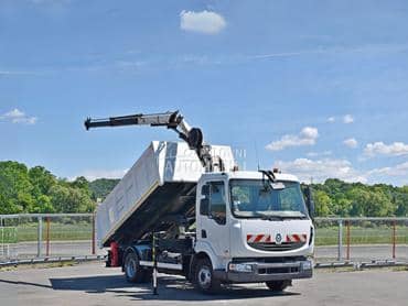 Renault MIDLUM 220 DXi/Kiper/Kran