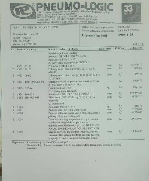 Neoplan N 1122.NOVA.KLIMA