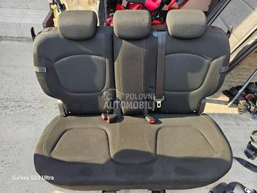 Original zadnja sedišta za Renault Captur
