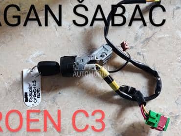 Otključavanje paljenje bravica za Citroen C6 od 1996. do 2012. god.
